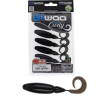 Biwaa TailGunR Curly 2,5" 6,3cm UV Black 110 gumihal 8 db/csg