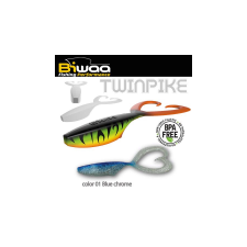 Biwaa TWINPIKE 6" 15cm 24gr 01 BlueChrome csali