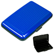  Biztonsági alumínium pénztárca/kártyatartó - Kék - MS-334 pénztárca