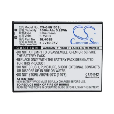  BL-008B Akkumulátor 1600 mAh mobiltelefon akkumulátor
