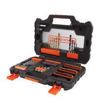 Black&Decker BIT ÉS FÚRÓSZÁR KÉSZLET 76 DB-OS fúrószár