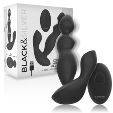 BLACK&SILVER - CORA ANÁLIS DUGÓ SZILIKON TÁVIRÁNYÍTÓVAL vibrátorok