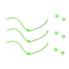  Black Cat Rubber Line Stop Stopper gumigyöngyökkel XXL (3166010) horgászkiegészítő