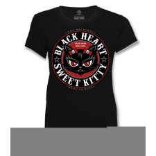 BLACK HEART Kitty női póló női póló