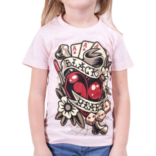 BLACK HEART Rockabilly Heart gyerek póló rózsaszín gyerek póló