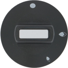  BLACK KNOB ø 52 mm SILKSCREENED kisháztartási gépek kiegészítői
