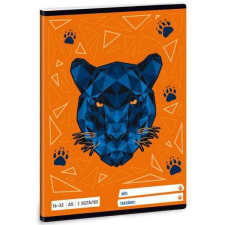 Black Panther párducos füzet - 2. osztályos vonalas 16-32 füzet