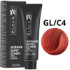 Black Professional Line Sintesis Color Cream - Tartós hajfesték Glam Colors Rosa Antico GL-C4 100ml