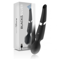  BLACK&SILVER - 2 az 1-ben szilikon hullámzó masszírozó vibrátorok