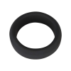 Black Velvets Black Velvet - vastagfalú péniszgyűrű (3,8cm) - fekete