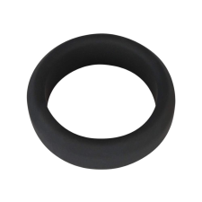 Black Velvets Black Velvet - vastagfalú péniszgyűrű (3,8cm) - fekete péniszgyűrű