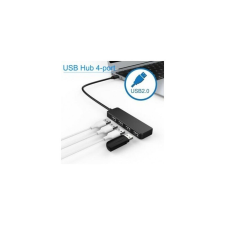 BlackBird BH1304 USB 2.0 HUB 4 Portos hub és switch