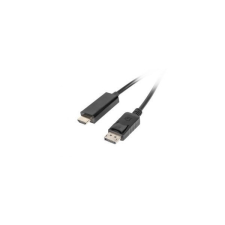 BlackBird Kábel Displayport 1.1 male to HDMI-A male passzív 2m, Fekete kábel és adapter