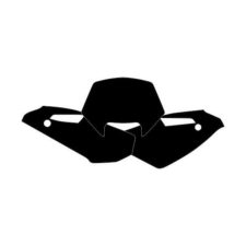 BlackBird Matrica Készlet Fekete Husqvarna WR125/WRE125 egyéb motorkerékpár alkatrész