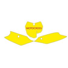  BLACKBIRD Matrica Készlet Fekete KTM SX/SX-F információs címke