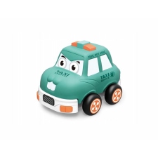 BlackBird Mini Távirányítós soft taxi - Zöld autópálya és játékautó