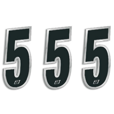 BlackBird Versenyszámok - 15x7 cm BLACKBIRD Vázak, idomok, kiegészítők Kiegészítő egyéb motorkerékpár alkatrész