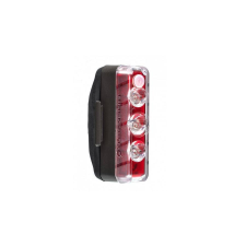 BLACKBURN Dayblazer 125 hátsó villogó, 125 lumen, USB-ről tölthető, fekete kerékpár lámpa
