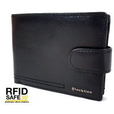 BLACKLINE RF védett, kapcsos férfi pénz és irattartó M8022-3 pénztárca
