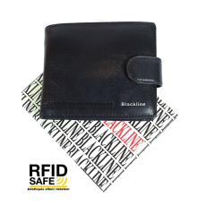 BLACKLINE RF védett kis kapcsos férfi pénztárca M8054-3