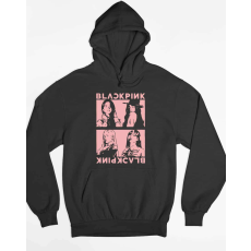  Blackpink együttes pulóver - egyedi mintás, 4 színben, 5 méretben