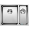 Blanco ANDANO 340/180-U selyemfényű rozsdamentes acél mosogató medence, balos főmedencével 522979