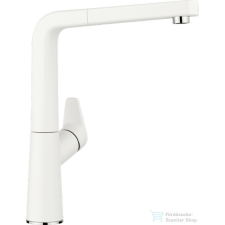 Blanco Avona-S Silgránit-look kihúzható fejes mosogató csaptelep, fehér 521280 csaptelep