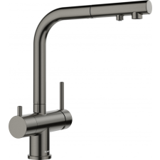 Blanco BLANCO FONTAS-S II satin dark steel HD csaptelep
