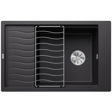  BLANCO ELON XL 6 S fekete exc.n.InFino mosogatótálca