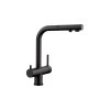 Blanco FONTAS-S II csaptelep kihúzható fejjel, matt fekete, magasnyomású
