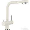 Blanco FONTAS-S II Silgranit-Look kihúzhatófejes mosogató csaptelep, törtfehér 526947