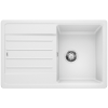 Blanco LEGRA 45 S SG MOSOGATÓ 3,5" EGYMEDENCÉS, CSEPEGTETŐTÁLCÁS, GRÁNIT, FEHÉR, 78X50X19CM