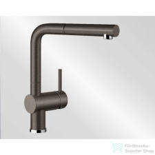 Blanco LINUS-S kávé Silgranit kihúzható fejes mosogató csaptelep 516697 csaptelep