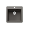 Blanco PLEON 5 Silgranit mosogatótálca, vulkánszürke, tartozékok nélkül, excenter nélkül