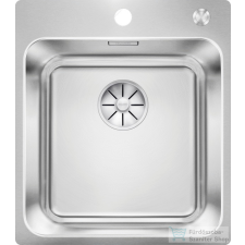 Blanco SOLIS 400-IF/A fényezett rozsdamentes acél mosogatótál PushControl lefolyó távműködtetővel 526119 mosogatótálca