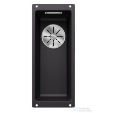 Blanco SUBLINE 160-U silgranit mosogató (30 cm szekrénymérettől) fekete 525981 mosogatótálca