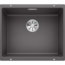 Blanco SUBLINE 500-U Silgránit Palaszürke színű exc.n. Gránit mosogatótál (523433) mosogatótálca