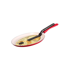 BLAUMAN BL-3374-SP 24 cm spatulával, piros palacsintasütő edény