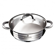 BLAUMAN Blauman BL-1005 Gourmet Line 32 cm fedővel alacsony lábas edény