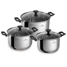 Blaumann BL-3862 Edénykészlet 6 részes Rozsdamentes acél edény