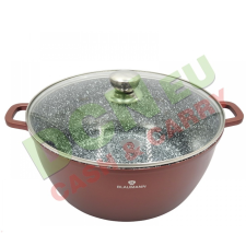 Blaumann BL-4083 Cerastone Fazék Üveg fedővel Ø 32cm 9,9L - Bronz (BL-4083) edény