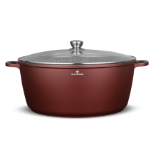 Blaumann BL-4086 23L Cerastone Fazék Üveg fedővel Ø 44cm 23L - Bronz (BL-4086) edény