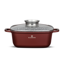 Blaumann BL-4092 Cerastone Főzőedény üveg fedővel Ø 24cm 4,4L - Bronz (BL-4092) edény