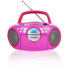 Blaupunkt BB16PK hordozható 3-in-1 lejátszó Rózsaszín (BB16PK) rádió