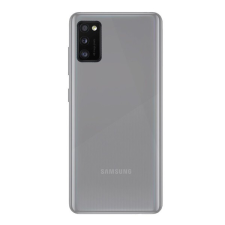 BLAUTEL 4-OK szilikon telefonvédő (ultravékony) ÁTLÁTSZÓ [Samsung Galaxy A41 (SM-A415F)] (USA41T) mobiltelefon kellék