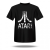Blaze Entertainment , Atari T-Shirt, (XXL), Distressed logó (AP5), Retro, Fekete, Gaming póló