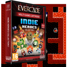 Blaze Entertainment Evercade #17, Indie Heroes Collection 1, 14in1, Retro, Multi Game, Játékszoftver csomag videójáték