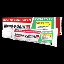 Blend-a-dent Complete Semleges Ízű Műfogsorrögzítő Krém, 47 g fogápoló szer