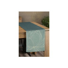 Blink12 bársony asztali futó Sötét menta 35x180 cm lakástextília