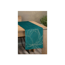  Blink12 bársony asztali futó Sötét türkiz 35x180 cm lakástextília